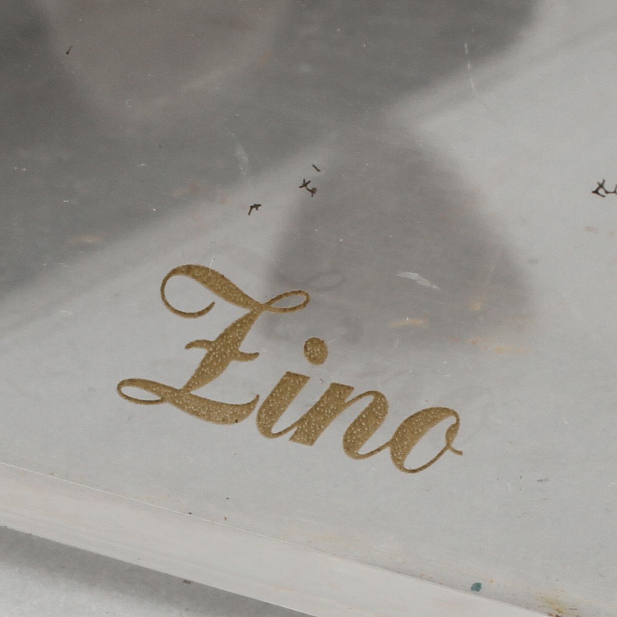 HUMIDORER, 3 st, plexiglas samt trä, Zino samt Brebbia, 1900-tal.