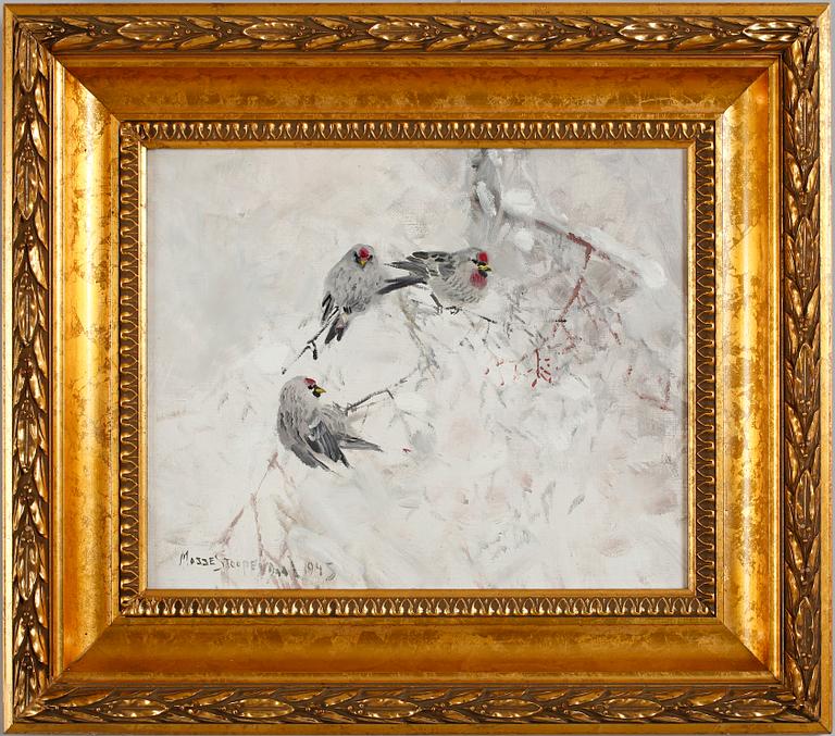 MOSSE STOOPENDAAL, olja på duk, signerad och daterad 1945.