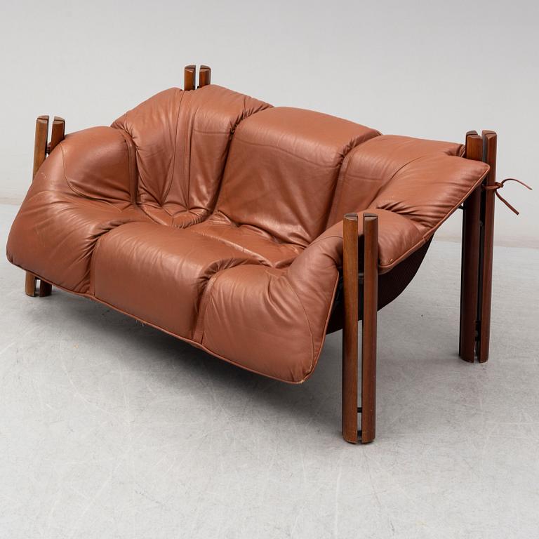 A model MP-211 sofa by Percival Lafer, 1970s.