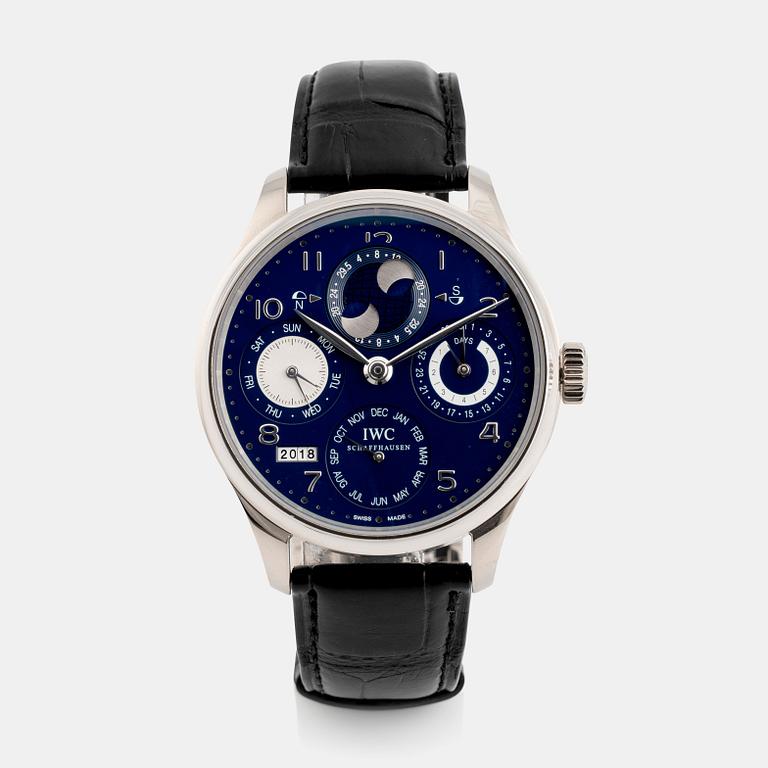 IWC, Portugieser, Perpetual Calender, "Double Moon", ca 2018.