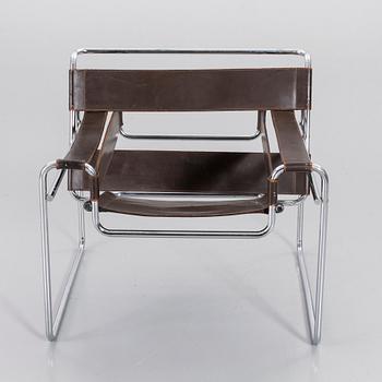 MARCEL BREUER, a "Wassily chair (Model B3 chair)" later part of the 20th century.