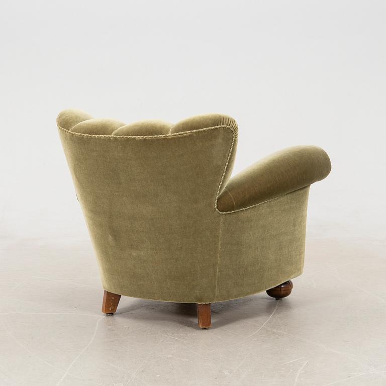 Armchair Swedish Modern 1940s.