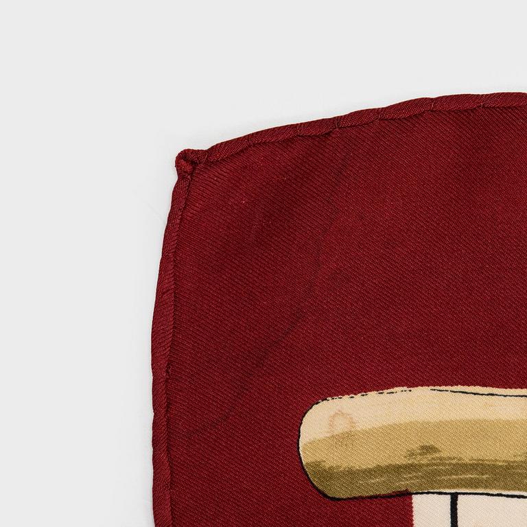 Hermès, a 'Passementerie' scarf.