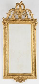 Spegel, nyrokoko, 1800-talets senare del.