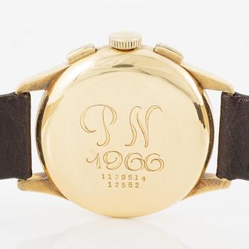 Universal Genève, Tri-Compax, chronograph, ca 1945.
