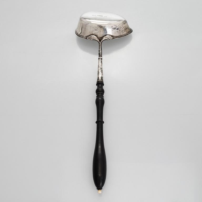 Gustaf Granfeldt, Soppslev, silver, Borgå 1796.