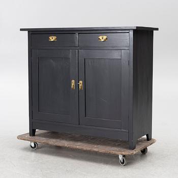 An Art Nouveau sideboard, circa 1900.