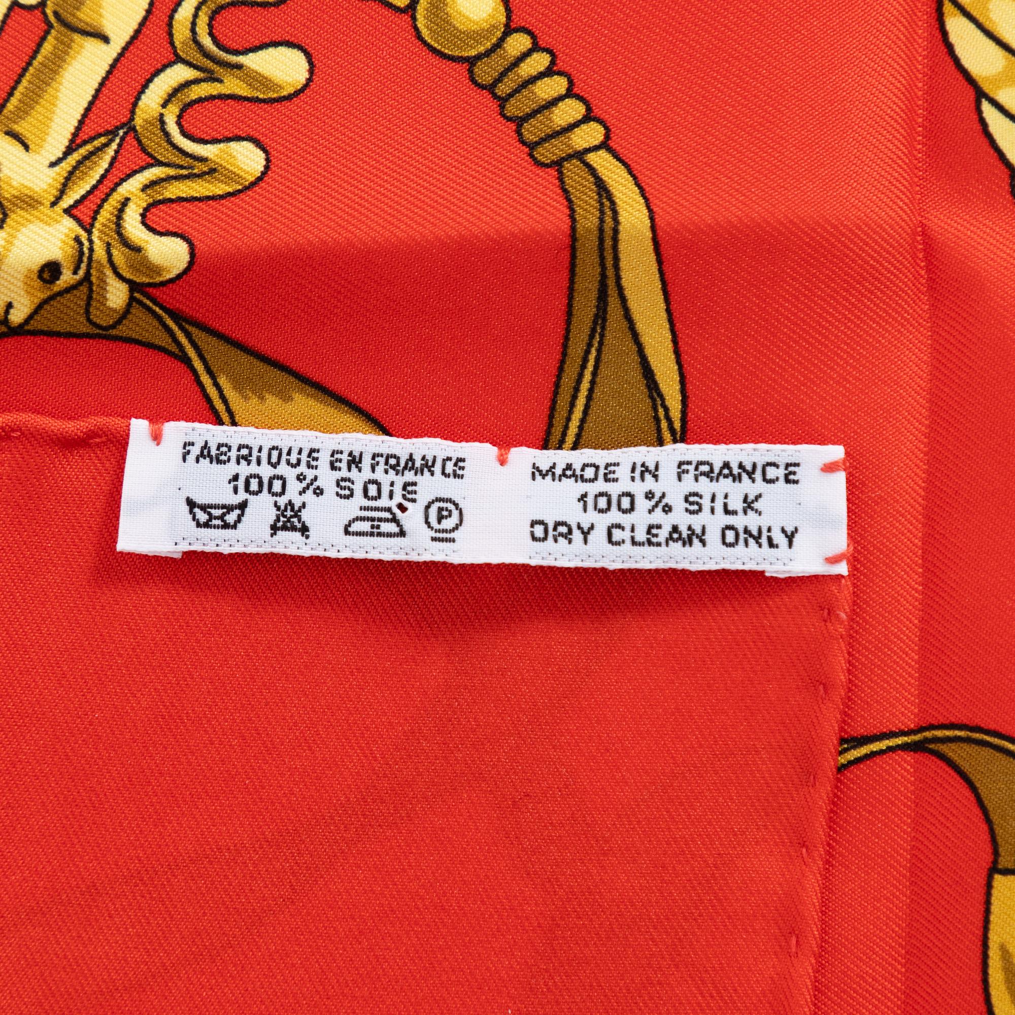 Hermès, scarf, "The Golden Riders".