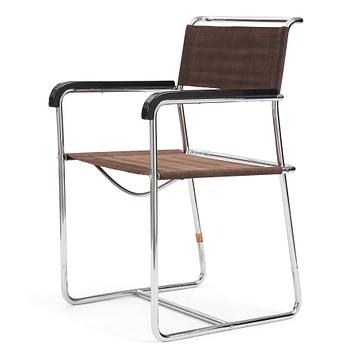 218. Marcel Breuer, an armchair, model "B11", Thonet, ca 1929-30.