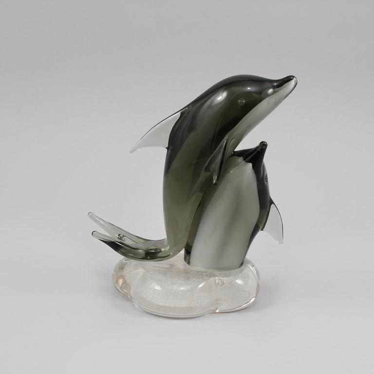 FIGURIN, glas, Archimede Seguso, Murano, 1900-talets andra hälft.