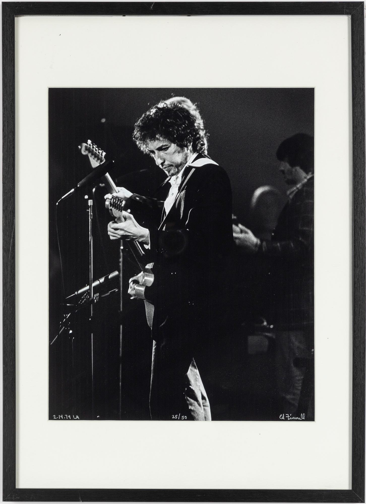 Edward Finnell, "Bob Dylan and Rick Danko, February 14, 1974".
