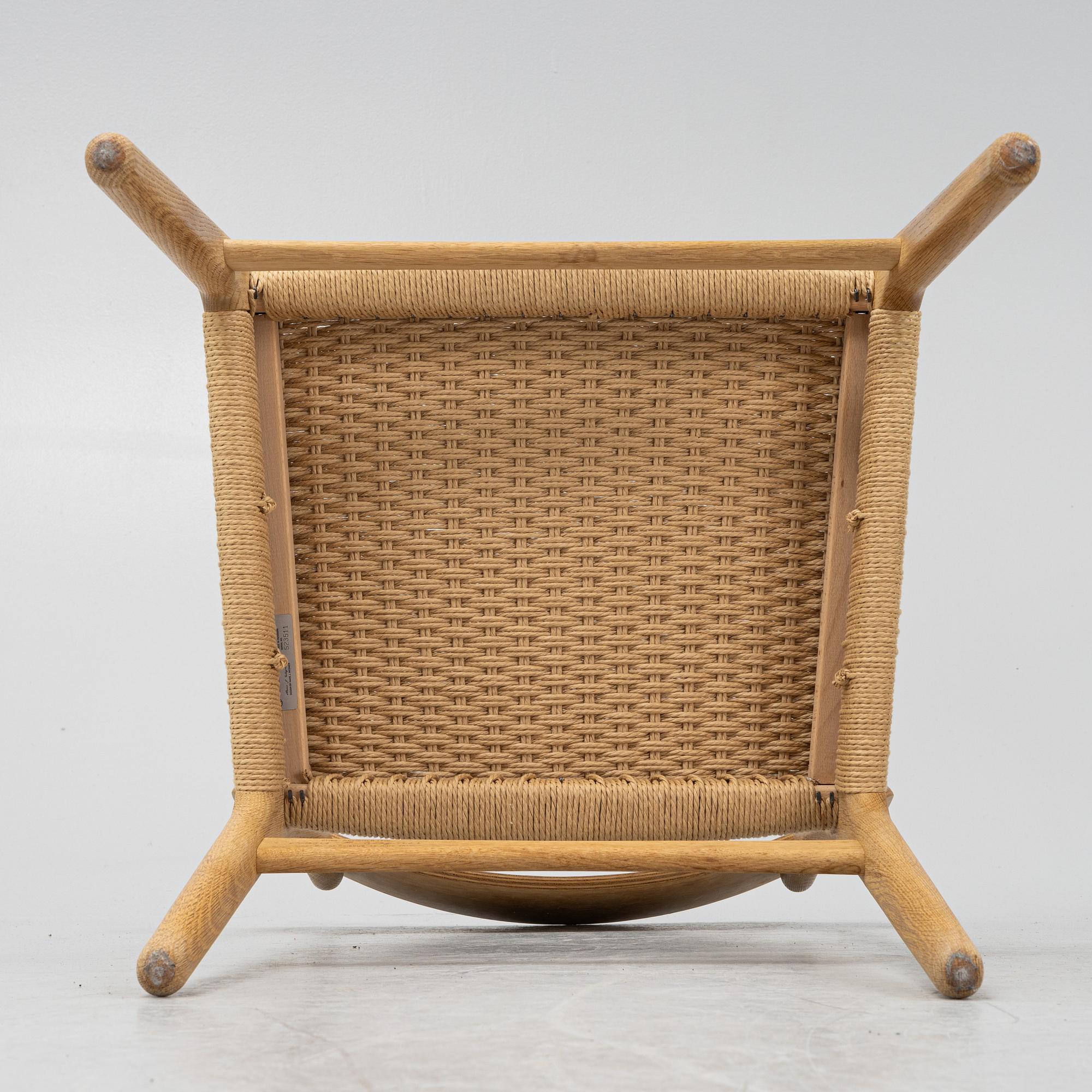 Hans J. Wegner, stolar, 6 st, modell CH-23, för Carl Hansen & Søn, Danmark, 2017.