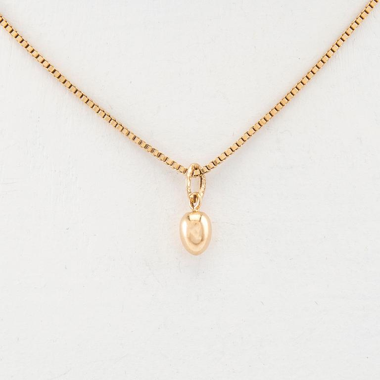 Necklace 18K gold.