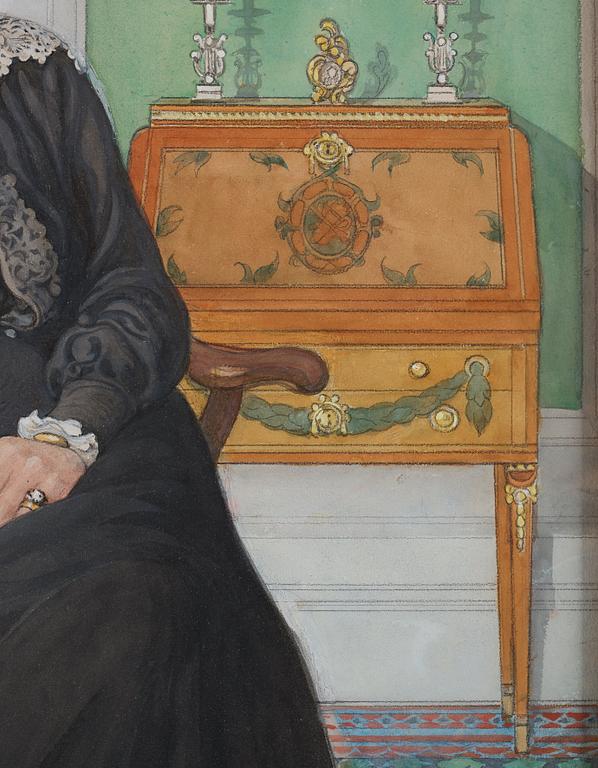 Carl Larsson, Mrs. Esther Tigerschiöld, née Neijber.