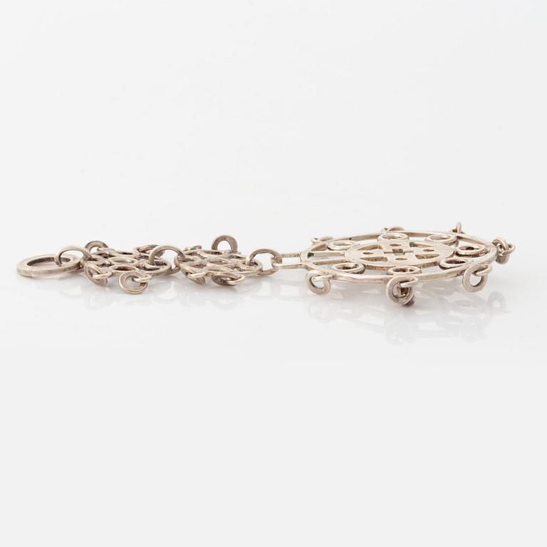 Juhls/Kautokeino silver brooch.