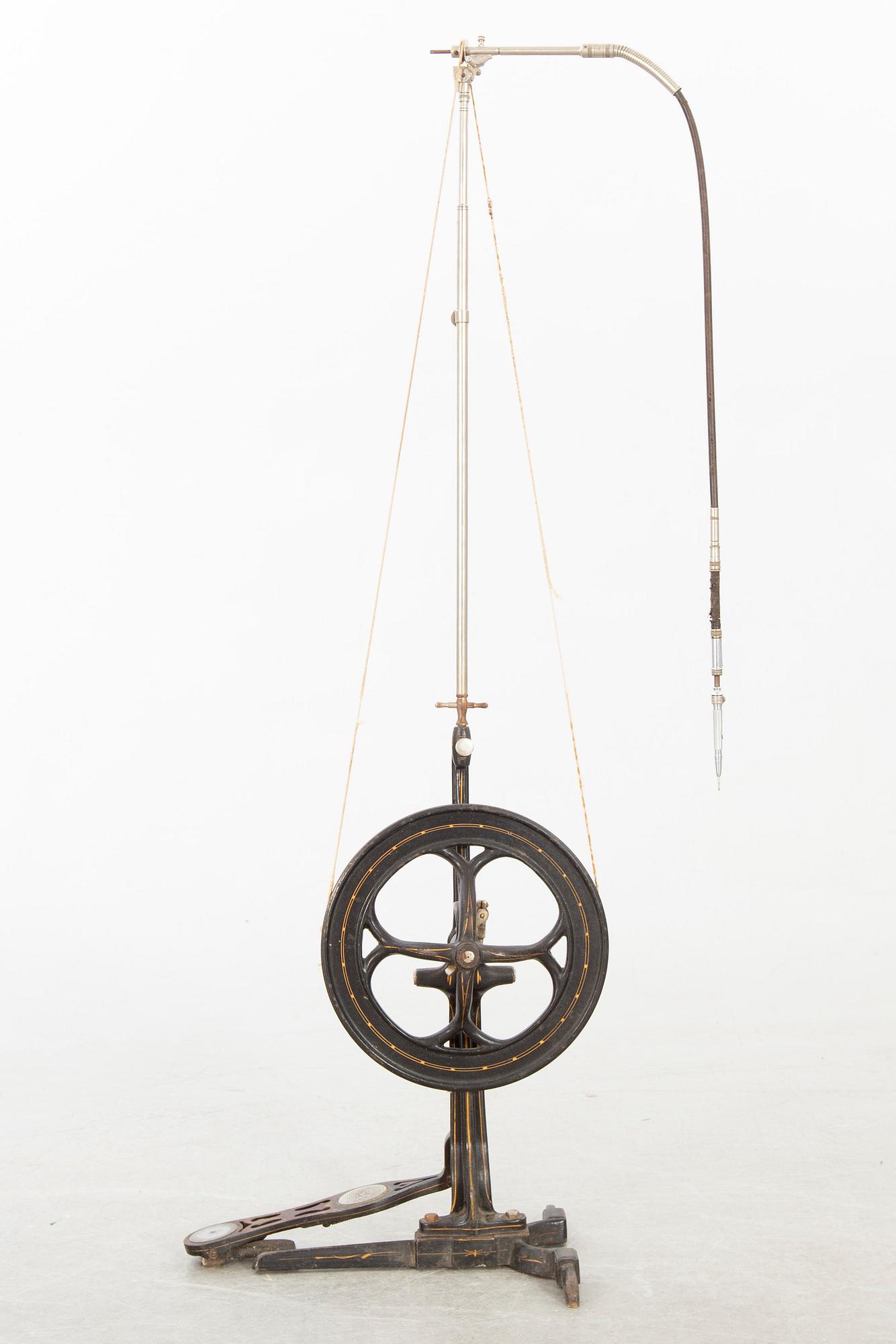 Tandläkarborr, omkring 1900.