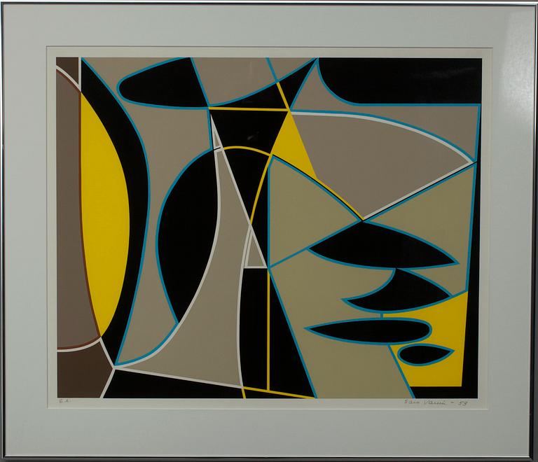 SAM VANNI, serigrafi, E.A. sign. och dat. -53.