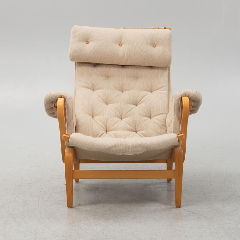 Bruno Mathsson, fåtölj, "Pernilla", DUX.