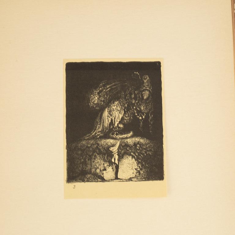 John Bauer, "Troll", svit om tio litografier, , Ernst Bauers Förlag Göteborg, A. Börtzells, 1915.