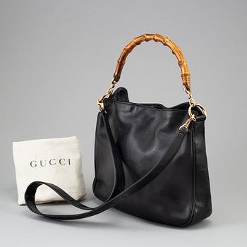 GUCCI, a 'Bamboo Leather tote'.