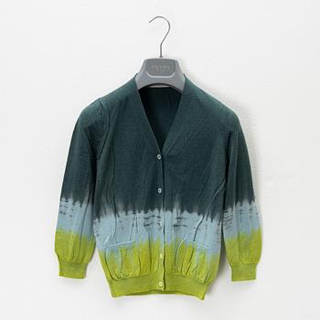 Prada, a wool and silk cardigan, size 40.