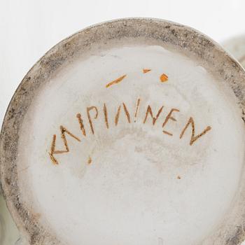 Birger Kaipiainen, kanna, stengods, signerad Kaipiainen.