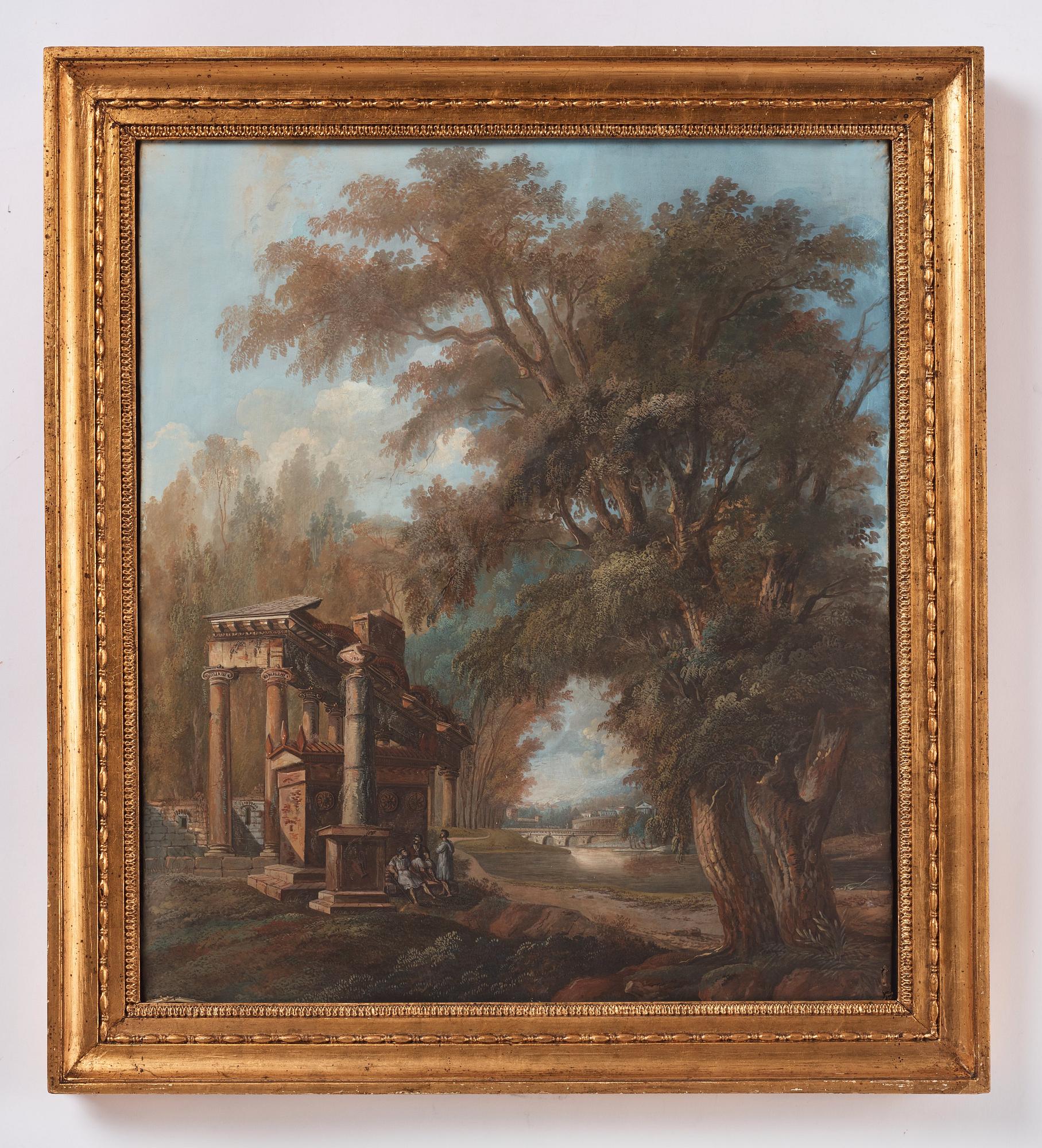 Axel Fredrik Cederholm, ”Ett förfallit Tempel, och en Graf-vård”.