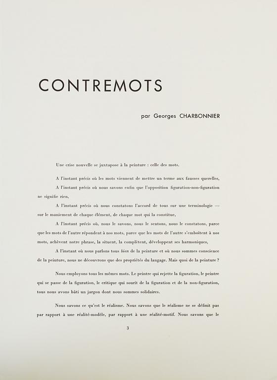 DERRIÈRE LE MIROIR, No. 115, 1959.