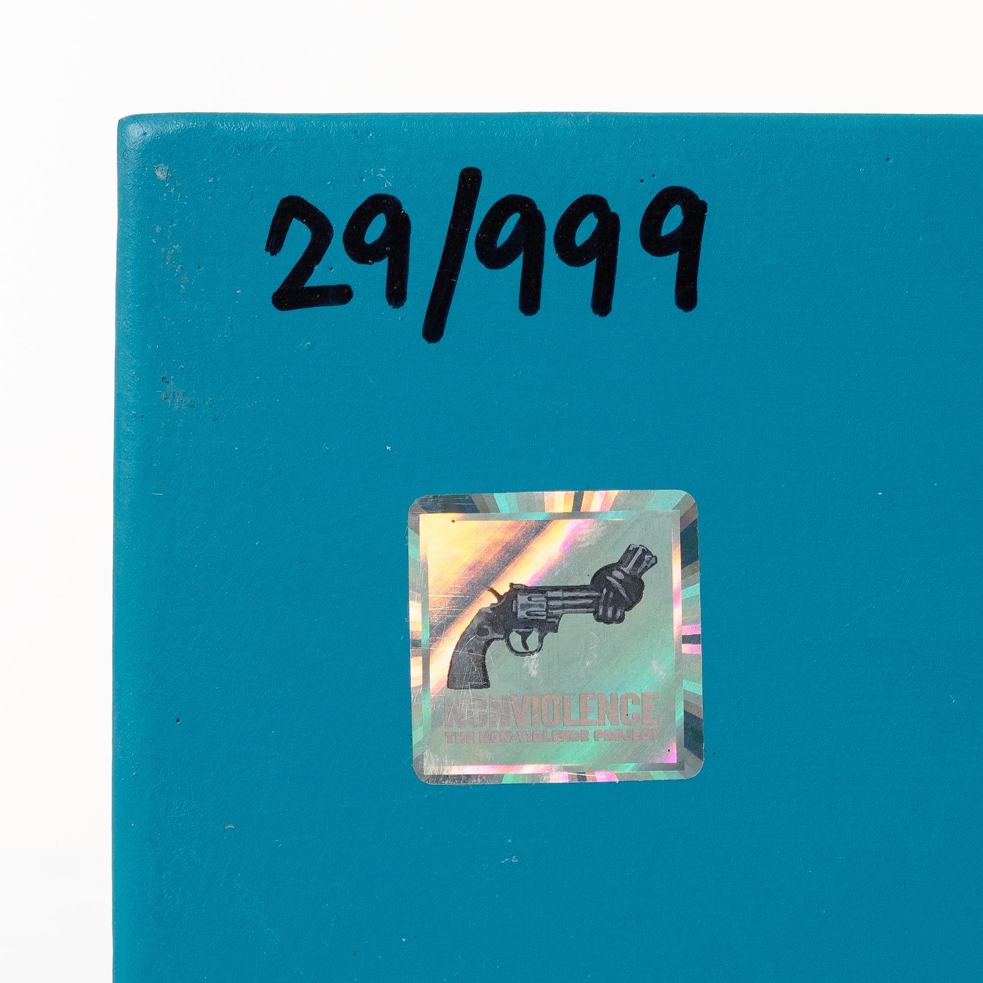 Non-Violence Art Project, "Non-Violence Twilight Blue".