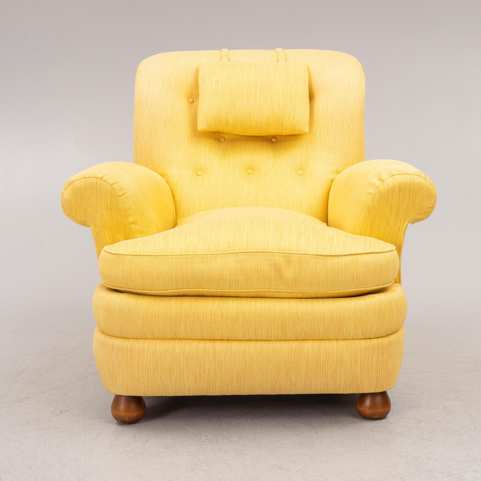 Josef Frank, armchair, model 336, Svenskt Tenn.