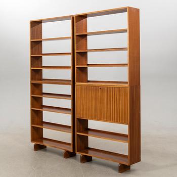 Josef Frank, a bookcase, 2 sections for Svenskt Tenn, 1950s/60s.