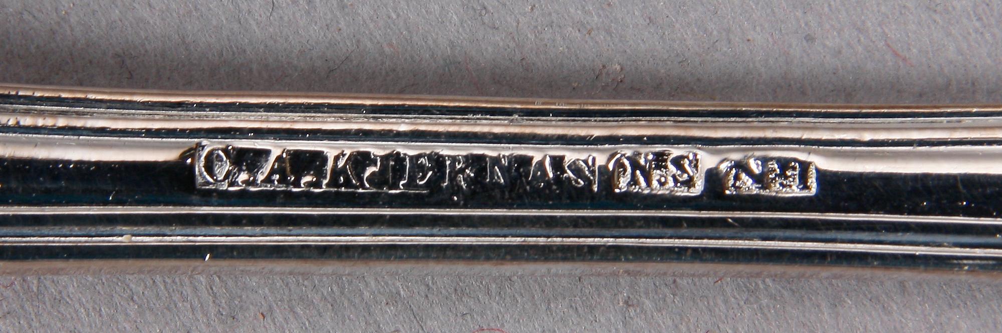 BESTICK, ca 30 delar, nysilver.