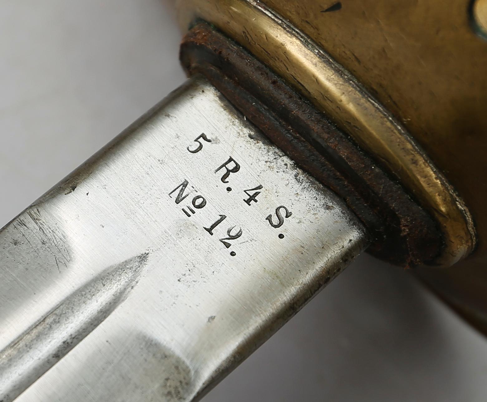 PALLASCH, m/1893, för Kavalleriet.
