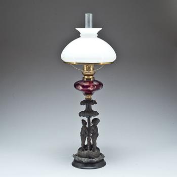 BORDSFOTOGENLAMPA, 1800-talets andra hälft.