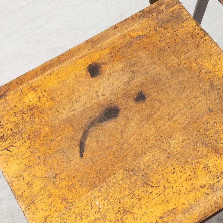 Four similar chairs, Grythyttan, mid/second half of the 20th century.