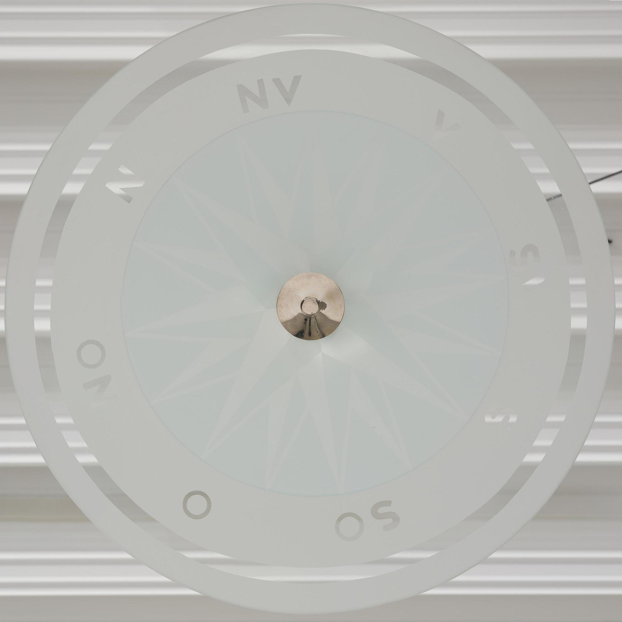 Simon Gate, a ceiling lamp model GD 652, Orrefors, 1930s.