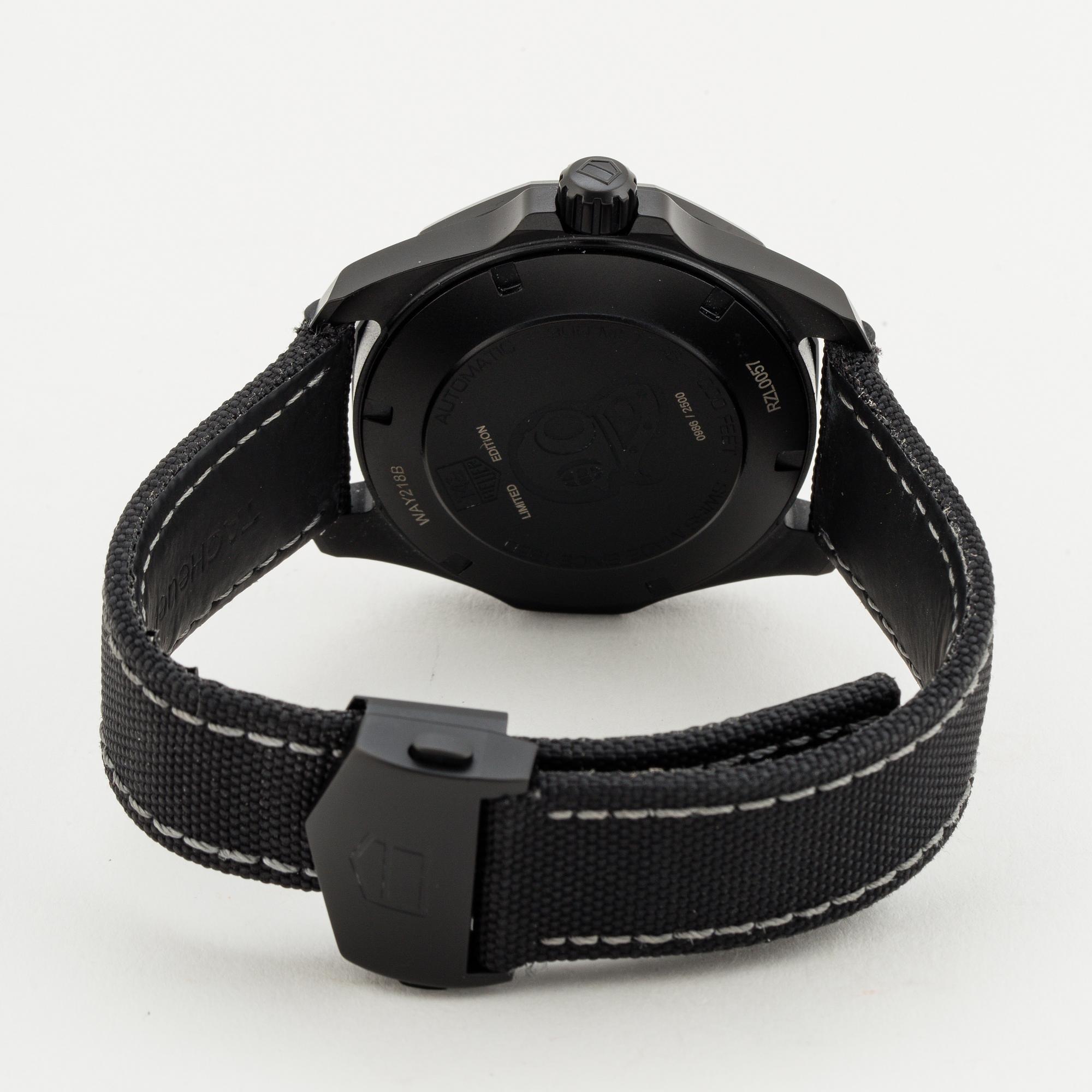 Tag heuer black phantom limited edition deals