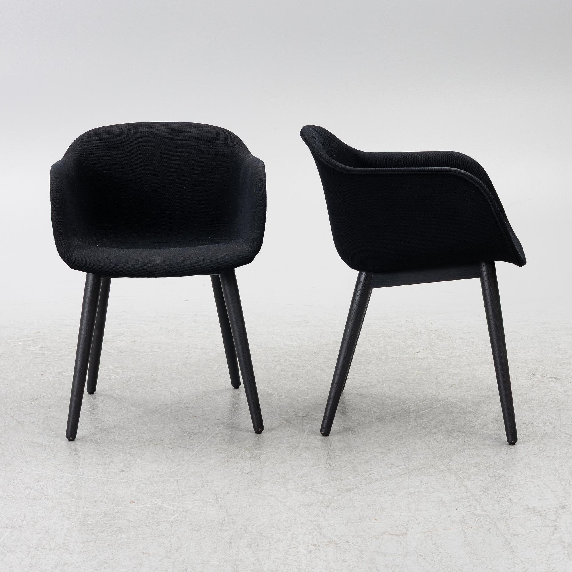 Stolar, 4 st, "Fiber armchair", Iskos-Berlin, Muuto.
