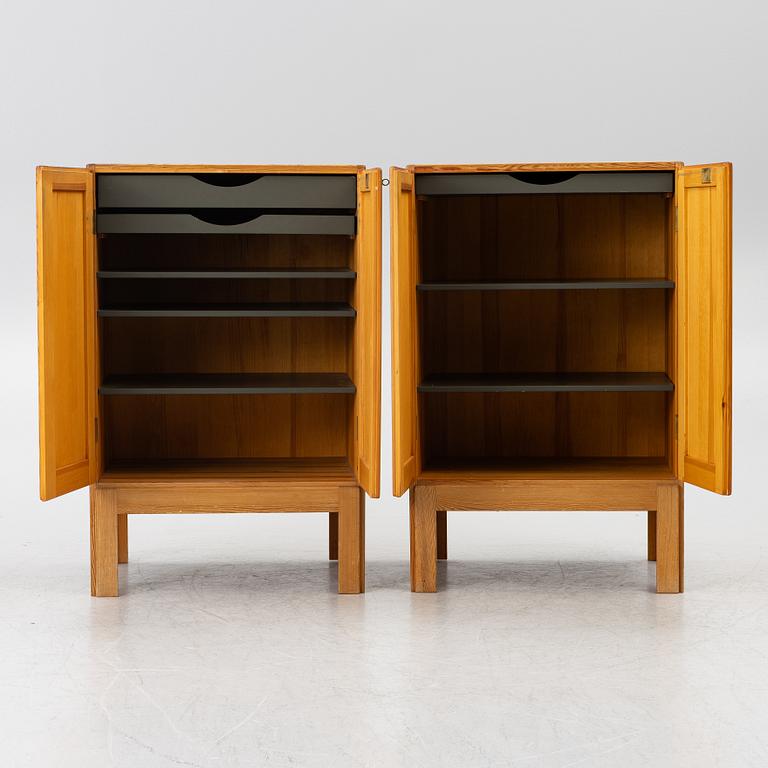 Børge Mogensen, A pair of cabinets, Karl Andersson & Söner, 1970s.
