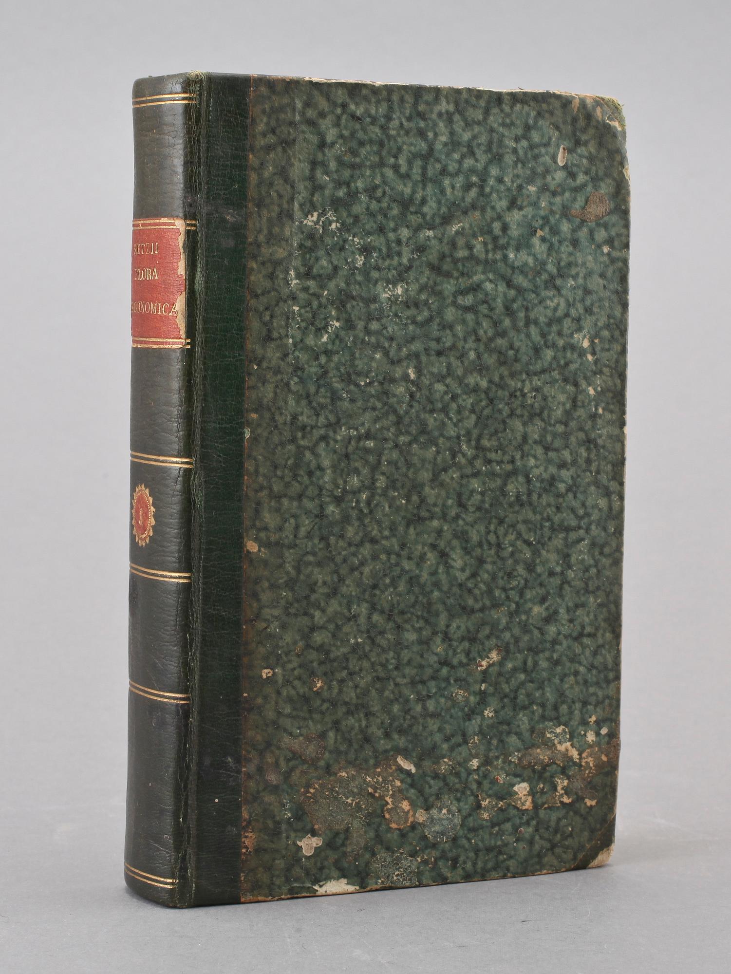 BOK, "Försök til en flora oeconomica Sveciae eller..." Första delen. Anders J Retzius, Lund 1806.