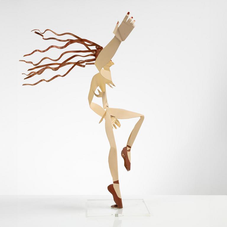 Timo Solin, Woman with ballet shoes.