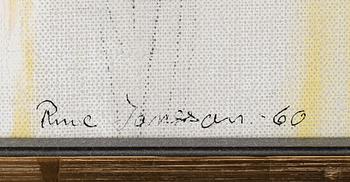 RUNE JANSSON, olja på duk, signerad och daterad -60.