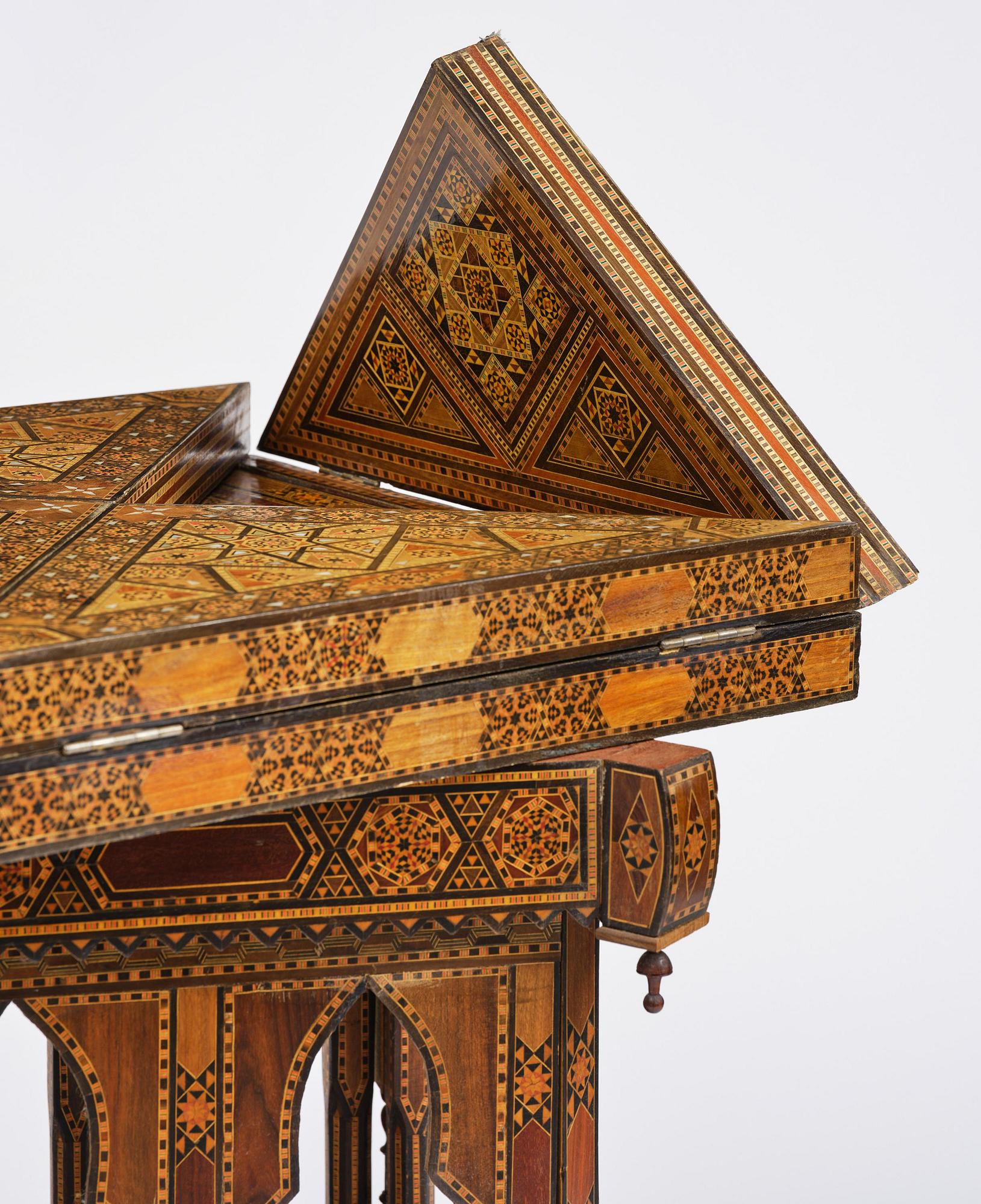 Spelbord, Damaskus Syrien, omkring år 1900.
