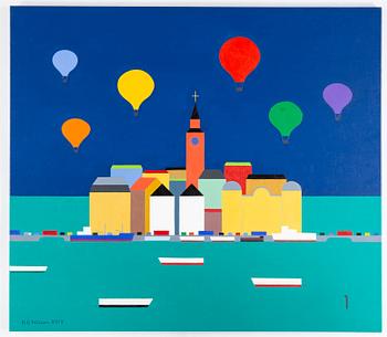 KG Nilson, oil on canvas, signed Kg Nilson and dated 2012.