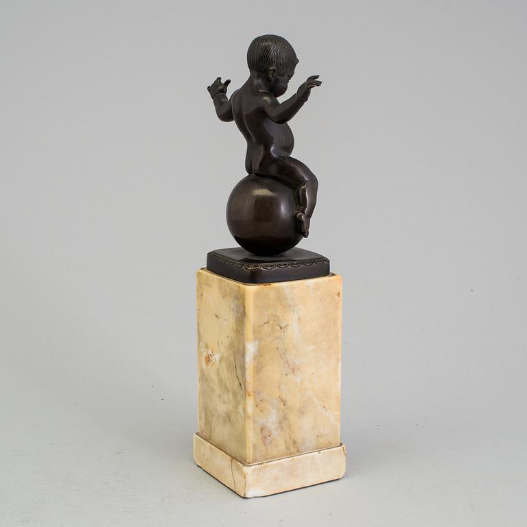 ALBERT HOLL, sculpture, signed.