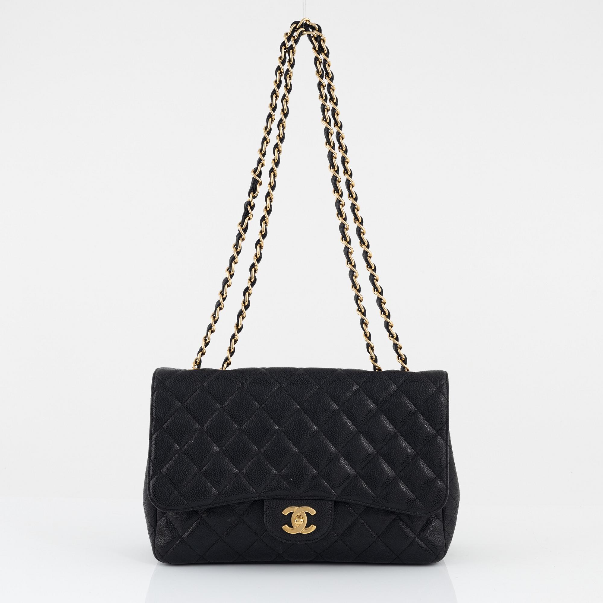 Chanel bag, "Jumbo Flap Bag", 2009-2010.