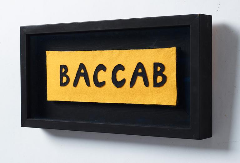 Maria Lindberg, "Baccab".