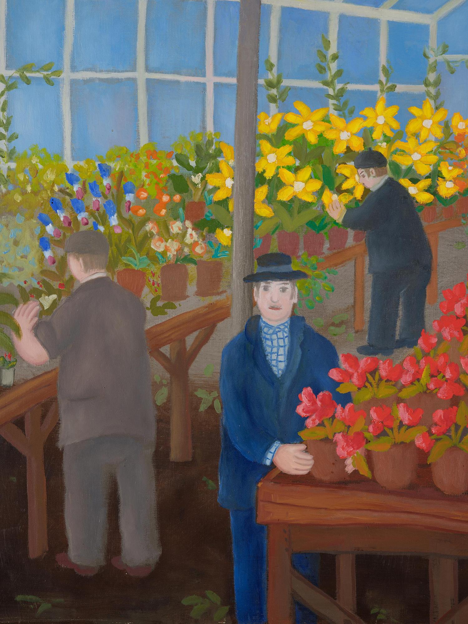 Lennart Jirlow, In the greenhouse.