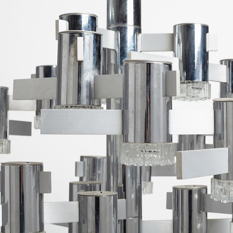 Gaetano Sciolari, a ceiling lamp by Sciolari Lighting, Italy 1960-70's.