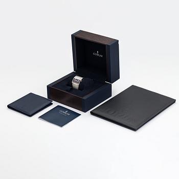 Corum, Facettes, wristwatch, 34 x 29 mm.